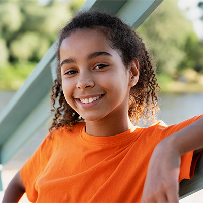 smiling girl